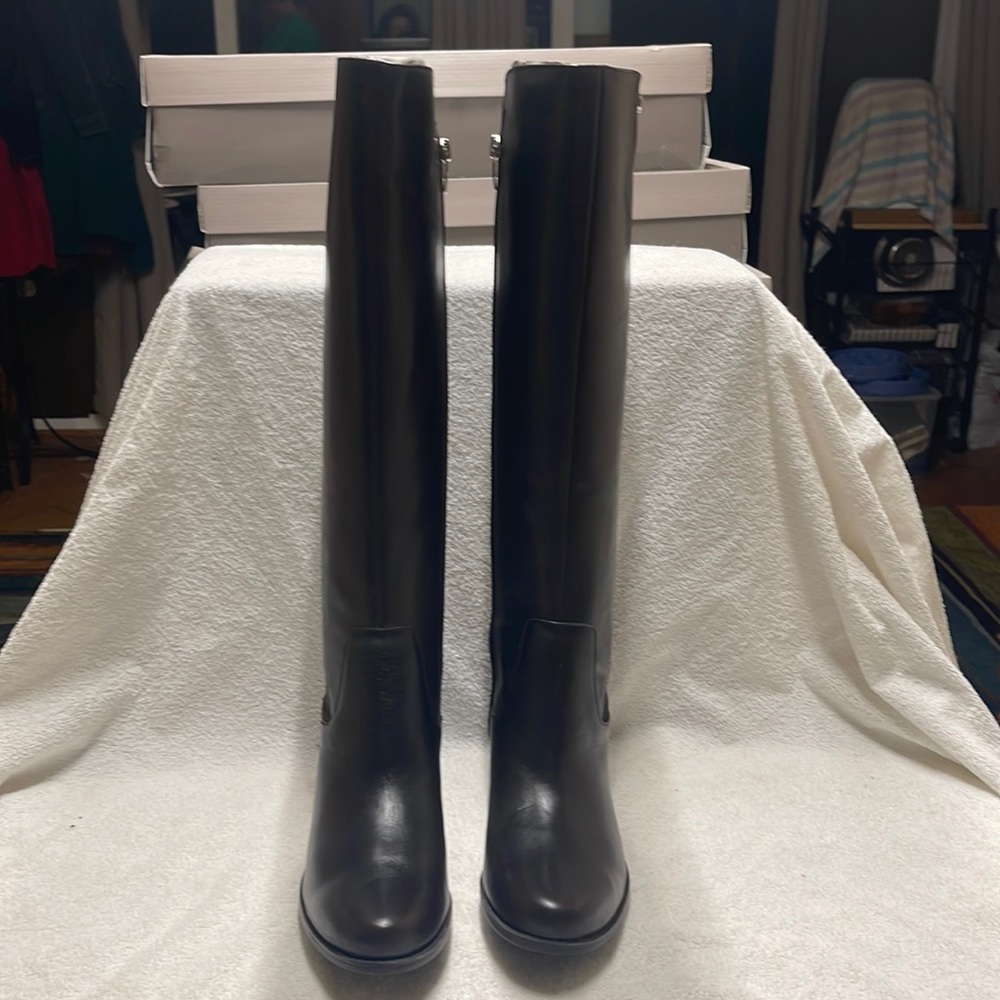 Marc Fisher Black Over the Knee Boots